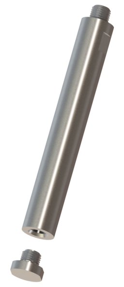 Titanium Tapped Extender Tip