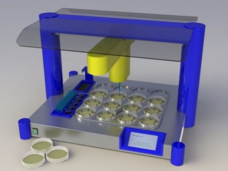 OMNI-Noculator robotic Peni Cylinder filler